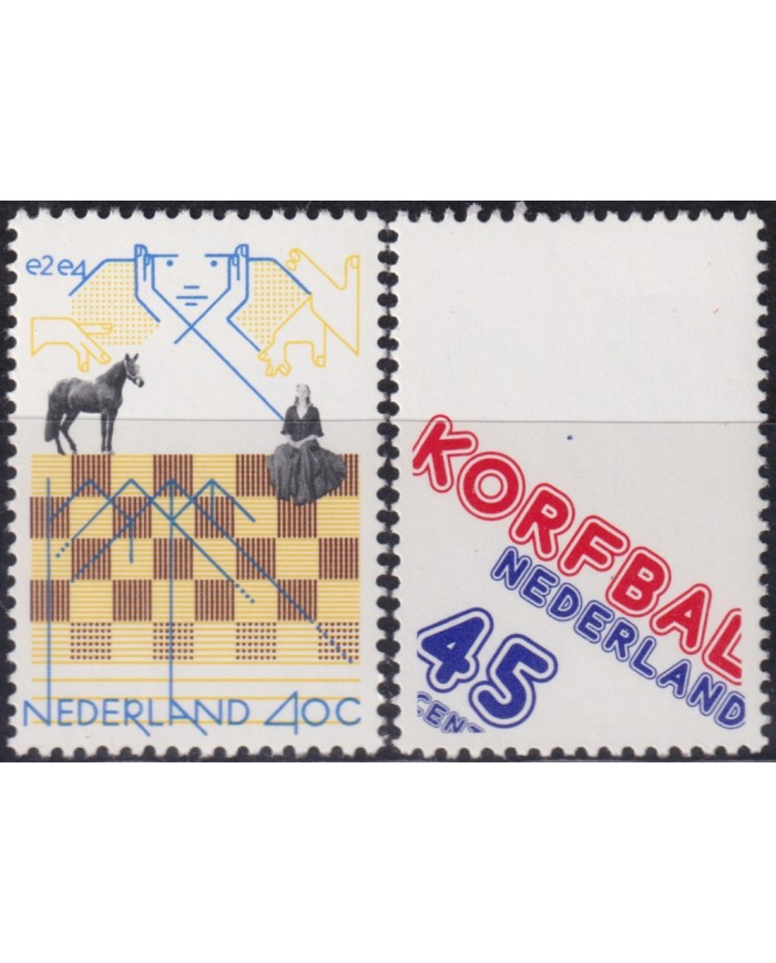 F-EX48285 NEDERLAND HOLLAND MNH 1978 SPORT CHESS AJEDREZ KORFBALL.