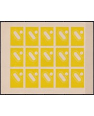 F-EX49055 SPAIN CINDERELLA 1960 ROMA OLYMPIC GAMES SHEET PROOF IMPERF.