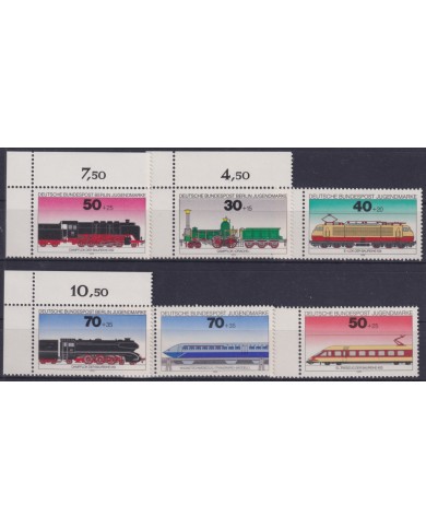 F-EX49221 GERMANY & BERLIN MNH 1975 RAILROAD RAILWAYS FERROCARRIL.