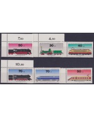 F-EX49221 GERMANY & BERLIN MNH 1975 RAILROAD RAILWAYS FERROCARRIL.