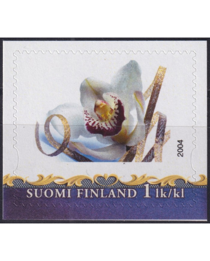F-EX49230 FINLAND SUOMI MNH 2004 FLOWER FLORES ORCHID ORQUIDEAS ADHESIVE.