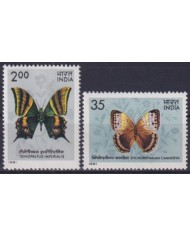 F-EX49005 INDIA MNH 1981 BUTTERFLIES MARIPOSAS PAPILLONS INSECTS.