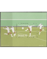 F-EX49530 BRAZIL BRASIL MNH 1974 WORLD SOCCER FOOTBALL CUP.