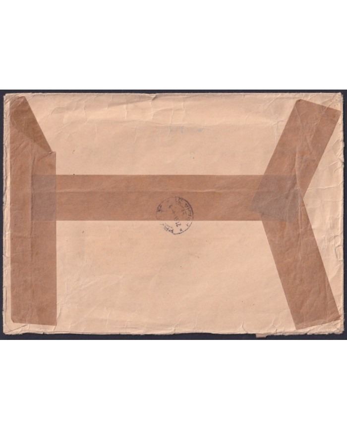 F-EX32641 GERMANY OCCUPATION BOHEME MORAVIA REGISTED COVER CZECHOSLOVAKIA.
