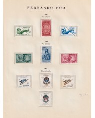 F-EX44070 FERNANDO POO SPAIN COLONIES COLLECTION LOTS UNUSED.