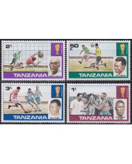 F-EX49525 TANZANIA MNH 1978 ARGENTINA SOCCER FOOTBALL WORLD CHAMPIONSHIP.