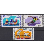 F-EX49240 TOGO MNH 1976 MONTREAL OLYMPIC GAMES WINNER OVERPRINT FENCING ATHLETISM SAILING.