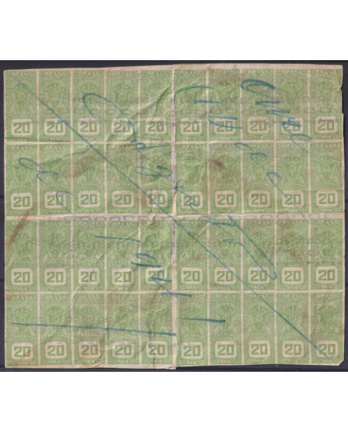 F-EX29484 BRAZIL BRASIL S.XX REVENUE LOT ALL DIFFERETS TREASURE COMSUMPTION.