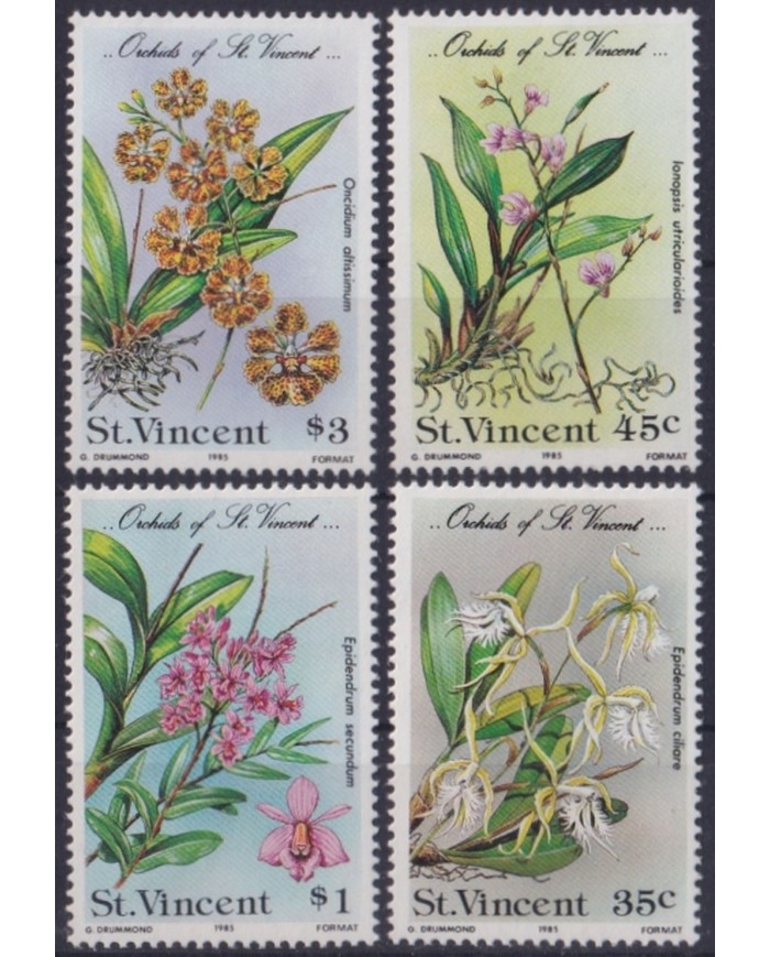 F-EX49868 ST VINCENT MNH 1985 FLOWER FLORES.