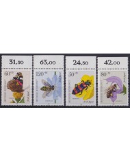 F-EX49881 GERMANY MNH 1984 BUTTERFLIES MARIPOSAS PAPILLONS INSECTS ENTOMOLOGY.