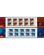 F-EX50055 ICELAND MNH 2002 EUROPA BOOKLED SET CIRCUS.