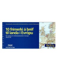 F-EX50056 ICELAND MNH 1994 EUROPA BOOKLED VOYAGE OF ST BRENDAN.