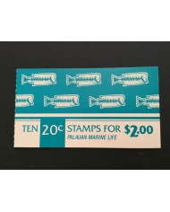 F-EX50059 PALAU MNH 1983-84 MARINE WILDLIFE PARROTFISH FISH REEF CORAL BOOKLED.