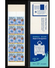 F-EX50060 MARSHALL IS MNH ENIWETOK MAP BOOKLED.