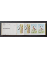 F-EX50061 NEDERLAND NETHERLAND 1984 MNH BIRD BOOKLED AVES PAJAROS.