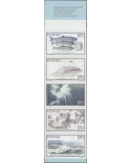 F-EX50063 SWEDEN MNH 1979 SEA RESEARCH FISH PECES BOOKLED.