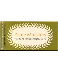 F-EX50064 AUSTRALIA MNH 1972 PRIME MINISTER BOOKLED.