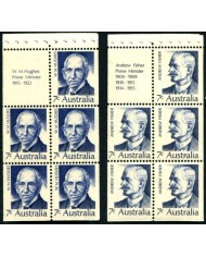 F-EX50065 AUSTRALIA MNH 1972 PRIME MINISTER BOOKLED.