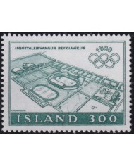 F-EX50218 ICELAND ISLAND MNH 1980 OLYMPIC GAMES STADIUM.