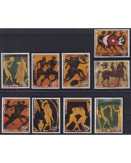 F-EX49811 PARAGUAY MNH 1980 OLYMPIC GAMES ARCHEOLOGY GREECE DRAWING SPORT.