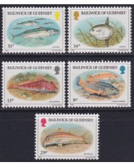 F-EX50184 UK ENGLAND GUERNSEY MNH 1985 FISH PECES.