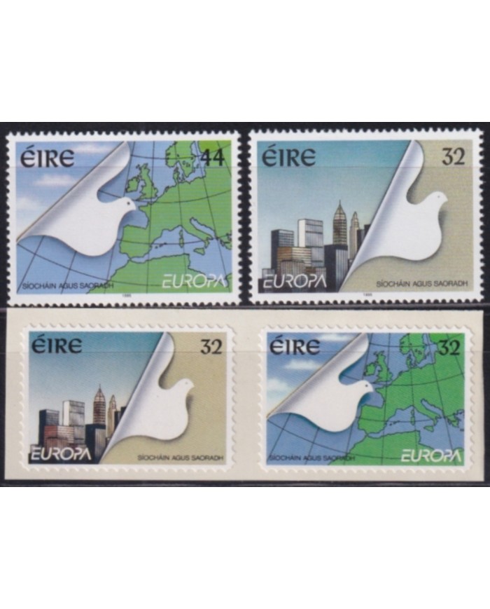 F-EX50147 IRELAND EIRE MNH 1995 EUROPA CEPT PEACE PIGEON BIRD AVES