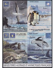 F-EX49832 TAAF FRANCE ANTARCTIC MNH 2001 POLAR PENGUIN WHALE BIRD AVES OISEAUX VÖGEL.