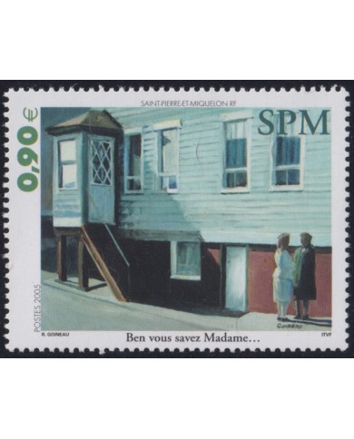 F-EX50327 SAINT PIERRE ET MIQUELON MNH 2005 ART PAINTING.