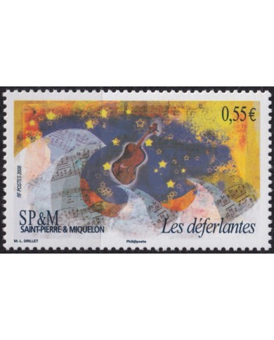 F-EX50344 SAINT PIERRE ET MIQUELON MNH 2008 ART PAINTING.