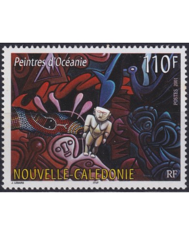 F-EX50351 NEW CALEDONIE MNH 2001 ART PAINTING NAIF.