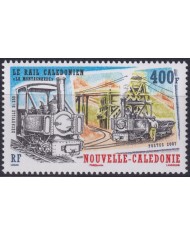 F-EX50334 NEW CALEDONIE MNH 2007 RAILROAD RAYLWAYS LOCOMOTIVE TRAIN.