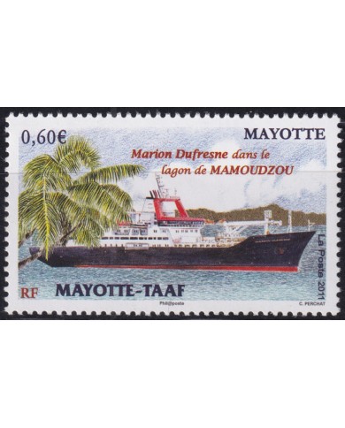 F-EX50357 TAAF MAYOTTE ANTARCTIC MNH 2011 MARION DUFRESNE SHIP.