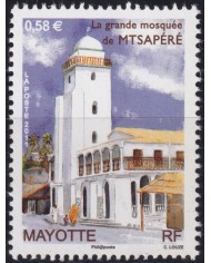 F-EX50358 MAYOTTE MNH 2011 MUSLIN MOSQUEE MTSAPERE.