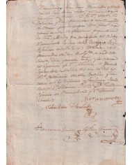 E6513 SPAIN ANTILLES 1819 SALE OF SLAVE VENTA DE UN ESCLAVO SLAVERY.