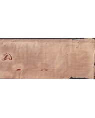 E6529 SPAIN ESPAÑA 186? “A” ABONO COVER TO SPANISH ANTILLES HAVANNA. RARE!!!.
