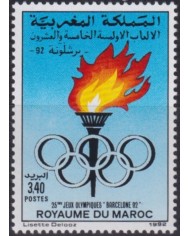 F-EX49468 MAROC MOROCCO MNH 1992 OLYMPIC GAMES BARCELONA TOURCH.