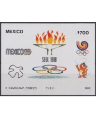 F-EX49444 MEXICO MNH 1988 OLYMPIC GAMES SEOUL KOREA.