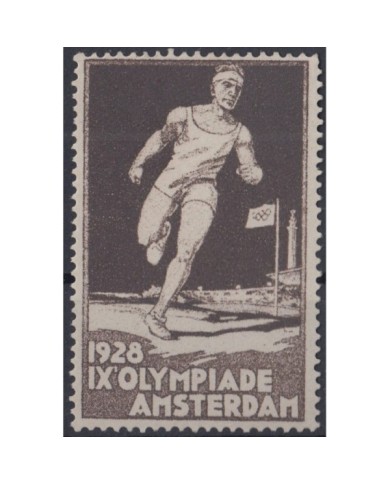 F-EX6795 HOLAND NETHERLAND CINDERELLA OLYMPIC GAMES AMSTERDAM 1928 NO GUM.