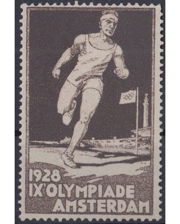 F-EX6795 HOLAND NETHERLAND CINDERELLA OLYMPIC GAMES AMSTERDAM 1928 NO GUM.
