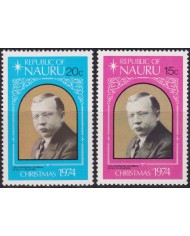 F-EX50040 NAURU MNH 1974 CHRISTMAS NAVIDAD REV DELAPORTE.