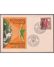 F-EX49706 ESPAÑA SPAIN 1961 ESPERANTO CONSEJO DE EUROPA.