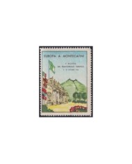 F-EX18041 ITALY CINDERELLA 1940 NAPOLI NAPLES TRIENALE OLTRAMARE BLOCK 15 NO GUM