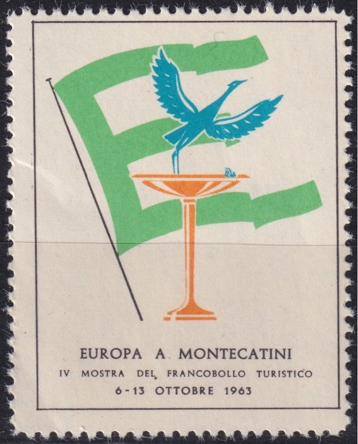 F-EX18046 ITALY CINDERELLA 1963 MNH MONTECATINI V PHILATELIC EXPO