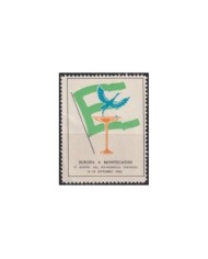 F-EX18045 ITALY CINDERELLA 1964 MNH MONTECATINI V PHILATELIC EXPO BLOCK 4