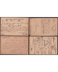 F-EX47767 AUSTRIA POSTAL HISTORY S.XIX 5 DIFFERENTS.