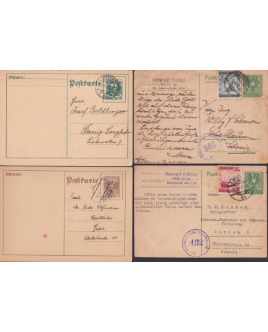 F-EX47768 AUSTRIA POSTAL STATIONERY S.XIX – XX. 27 DIFFERENTS.