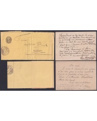 F-EX47776 SWITZERLAND POSTAL STATIONERY S.XIX – XX. 27 DIFFERENTS.