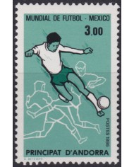F-EX50215 ANDORRA MNH 1984 WORLD CUP SOCCER FOOTBALL.