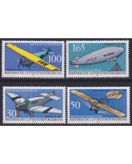 F-EX50068 GERMANY MNH 1991 ZEPPELIN AVIATION AIRPLANE AVION.