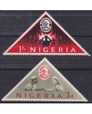 F-EX44203 NIGERIA MNH 1963 JAMBOREE SCOUTING BOYS SCOUT.